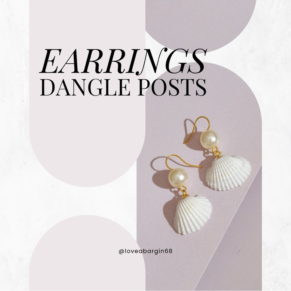 CLOSET DIVIDER Earrings Dangle Posts